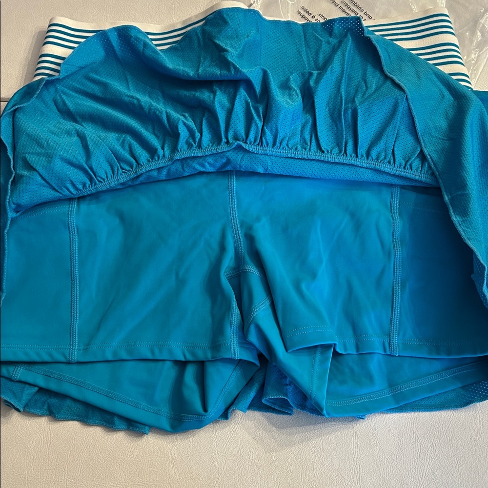 Lucky in Love Teal Ruffled Tennis Skirt NWT - Picture 6 of 6